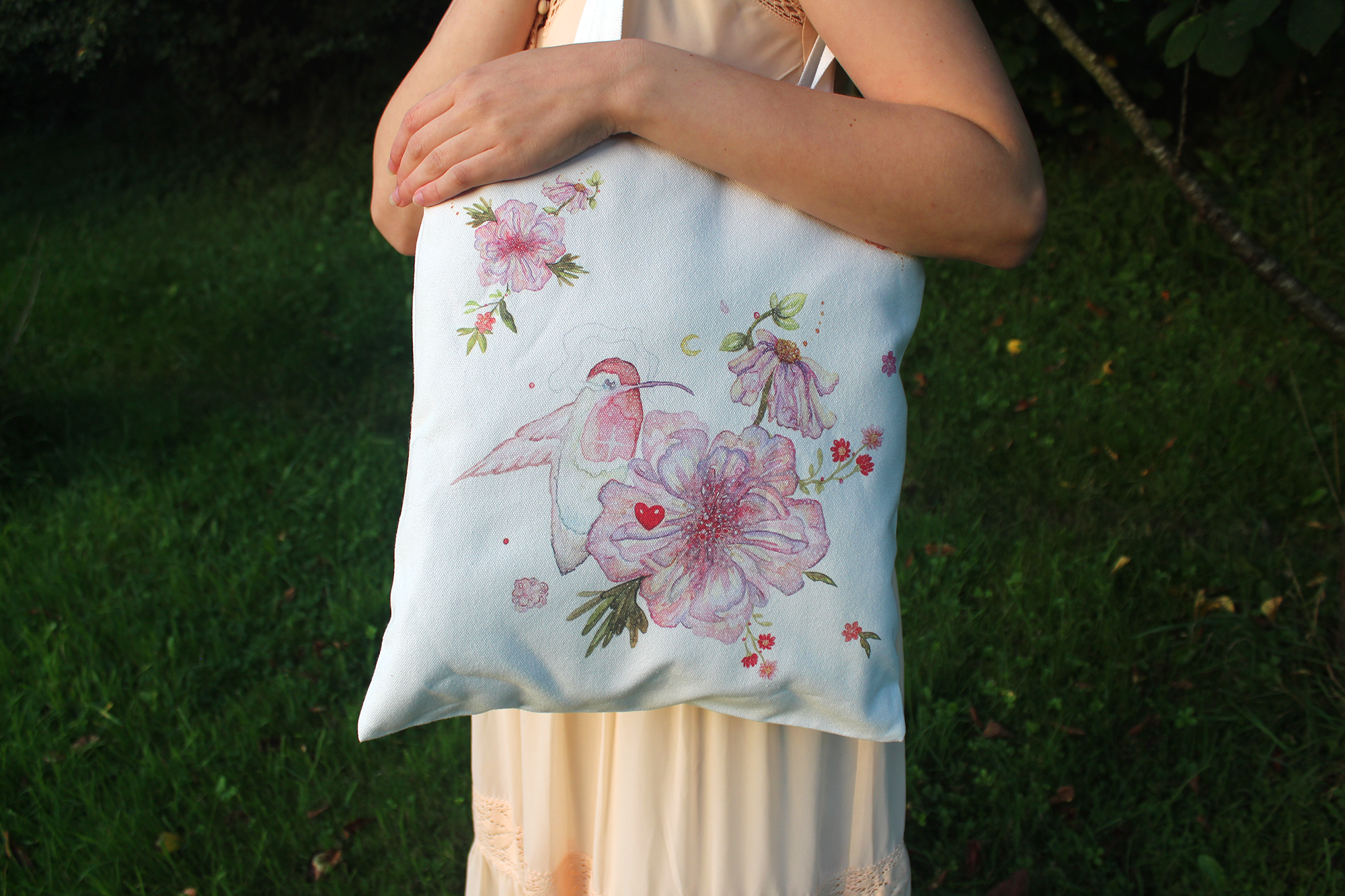 Tote-Bag Colibri image pour Tote-Bag Colibri