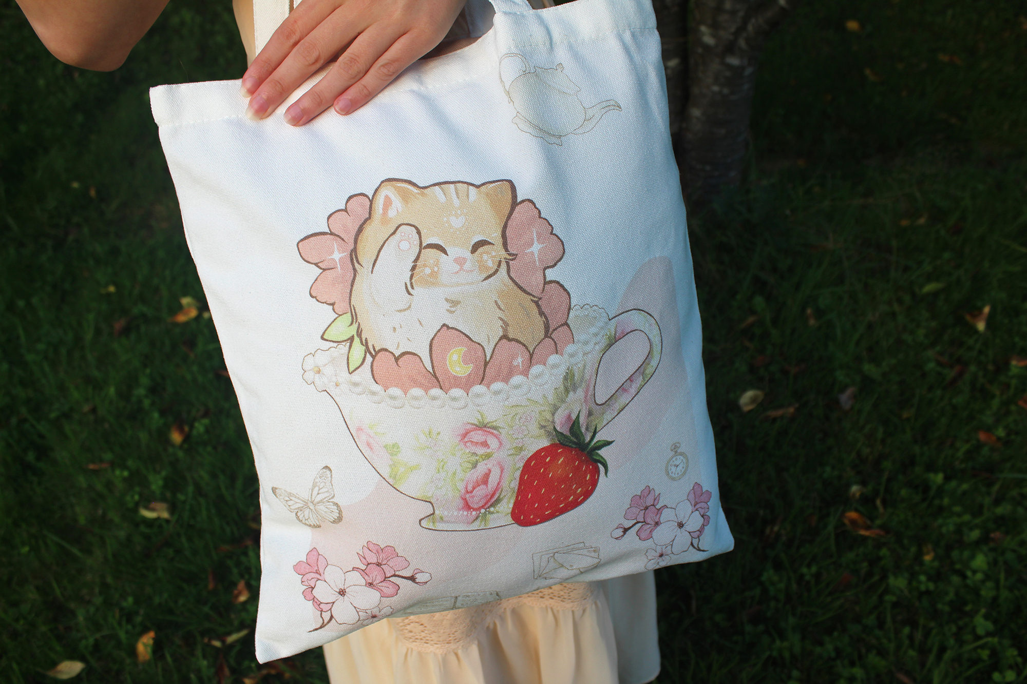 Tote-bag Tea Time image pour Tote-bag Tea Time